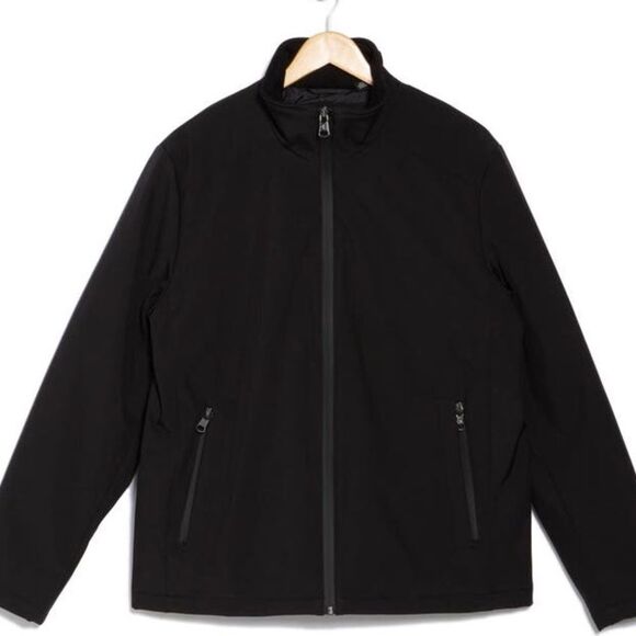 Calvin Klein Stand Collar Water Resistant Jacket black NWT in packaging - Picture 1 of 10